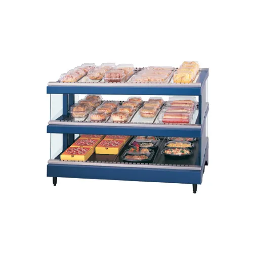 Hatco GR3SDS-39D Glo-Ray® Designer Slant Display Warmer, (21) Rods, Countertop