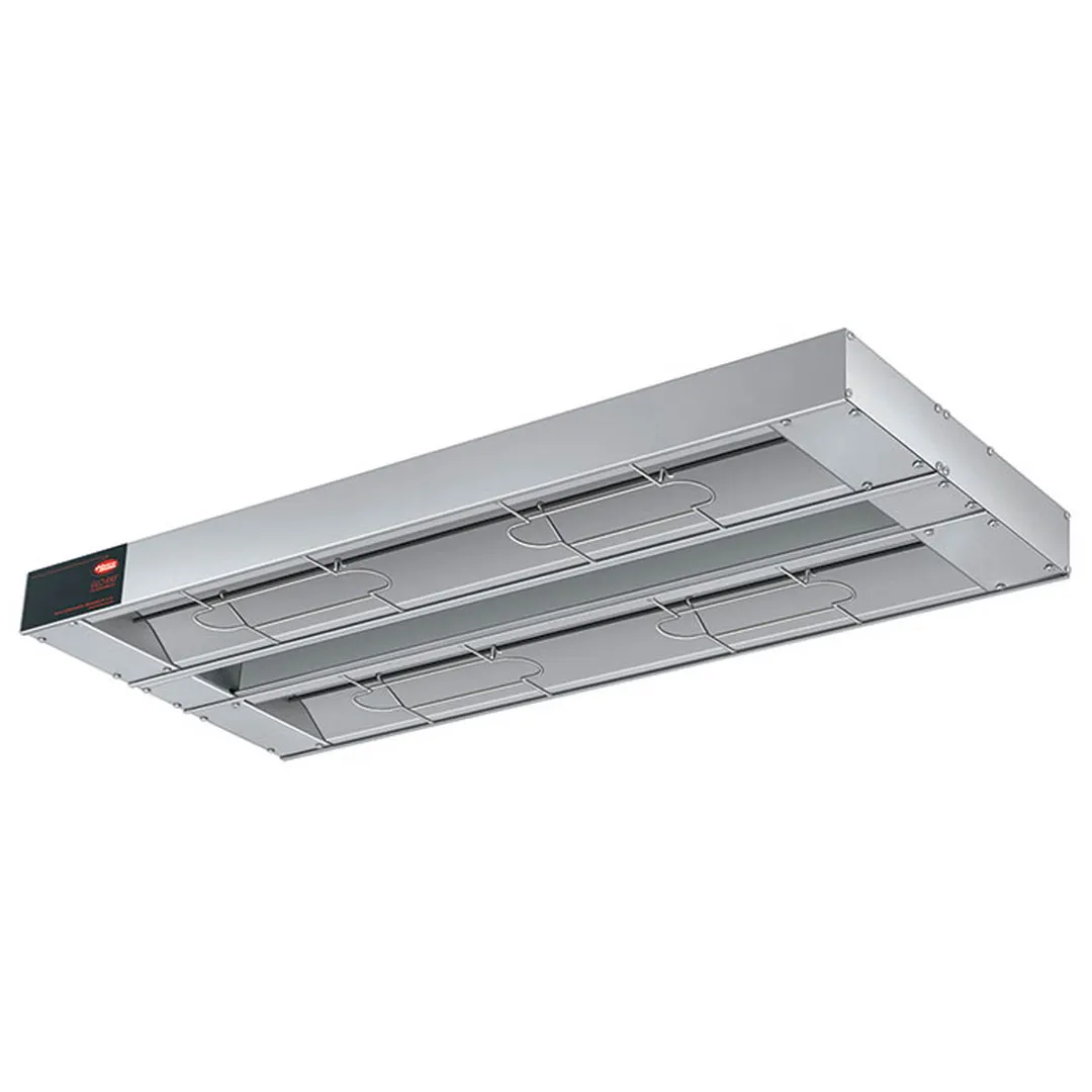 Hatco GRAM-18D3 18" Glo-Ray Dual Infrared Strip Heater w/ 3" Spacing, Toggle Controls, 900W