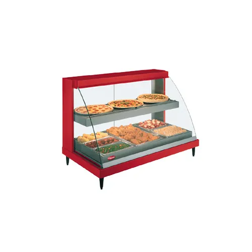 Hatco GRCDH-1PD 20" Full Service Countertop Glo-Ray® Designer Heated Display Case With Humidity
