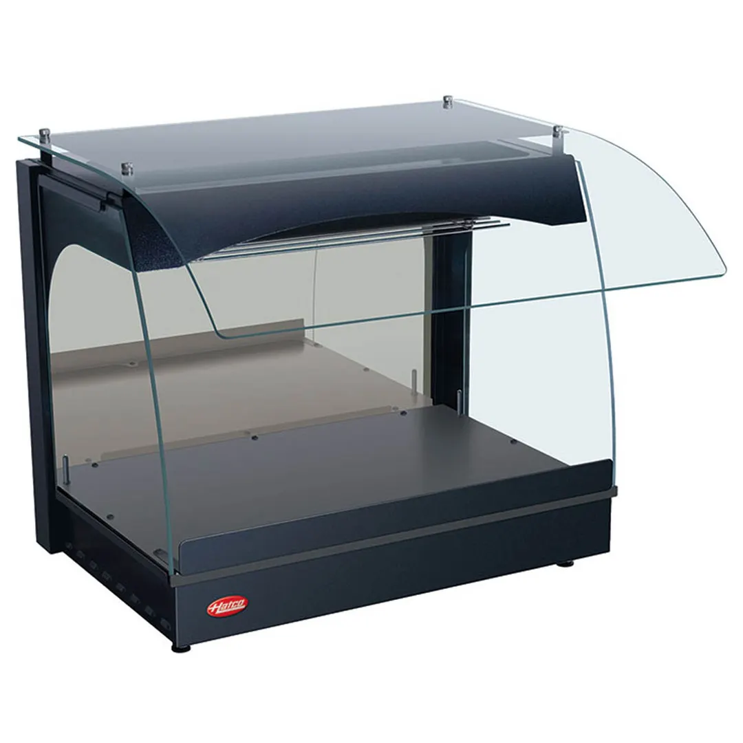 Hatco GRCMW-1 22" Self-Service Countertop Glo-Ray™ Curved Merchandising Warmer