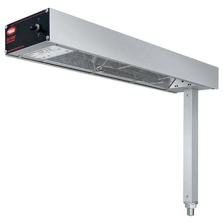 Hatco GRFSR-24 24" Glo-Ray Strip Type Heat Lamp, Fry Station Warmer, 500W