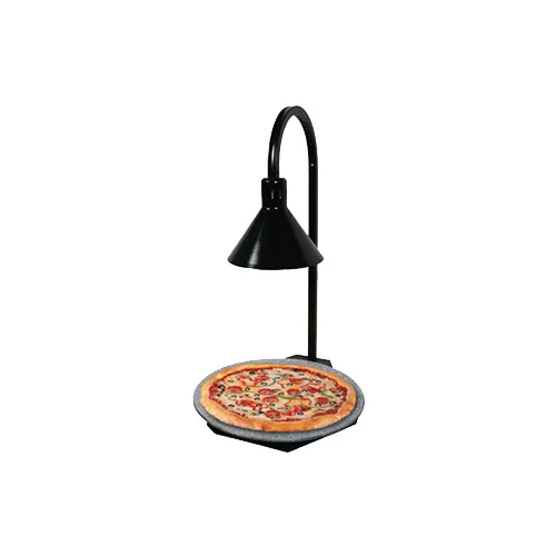 Hatco GRSSR20-DL77516 Glo-Ray® Round Heated Simulated Stone Shelf with Decorative Lamp