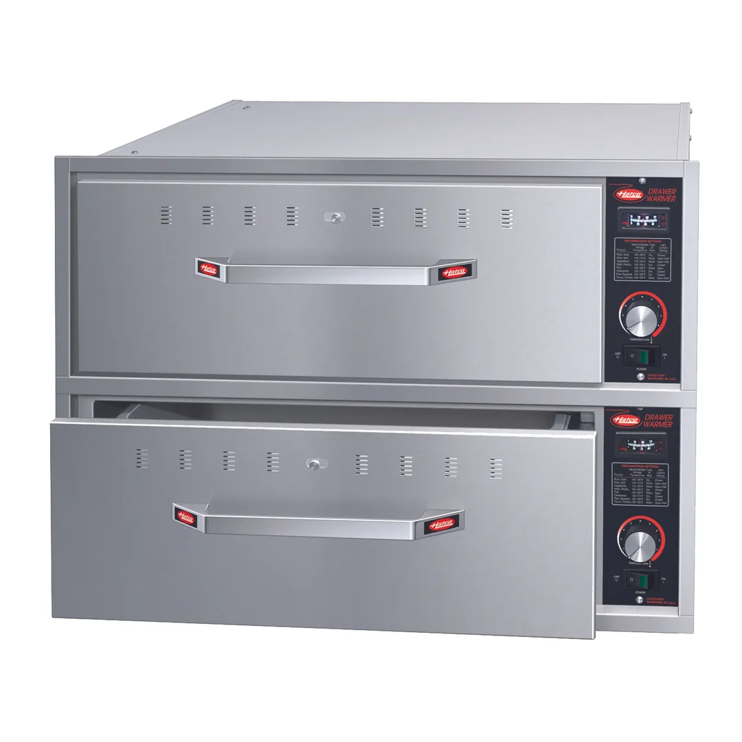 Hatco HDW-2B Warming Drawer Unit, Built-In, Two Drawers