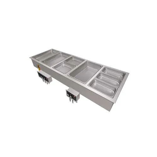 Hatco HWBI-4D Drop-In Modular/Ganged Heated Well, with Drains