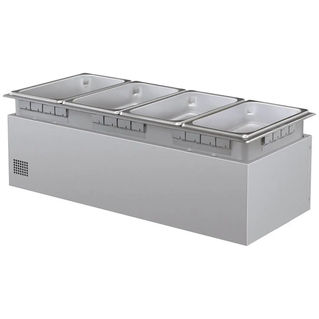 Hatco HWBL-43 Drop-In Heated Well, Rectangular, (4) 1/3 Size Pan Cap.