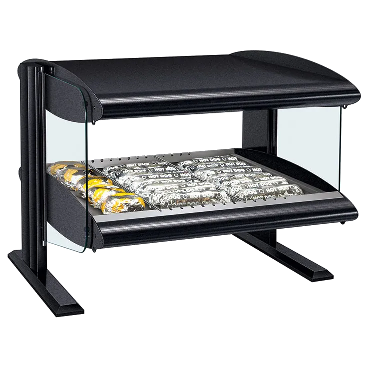 Hatco HXMH-60 Horizontal Heated Merchandiser with Led Lighting Warmer, 60" W