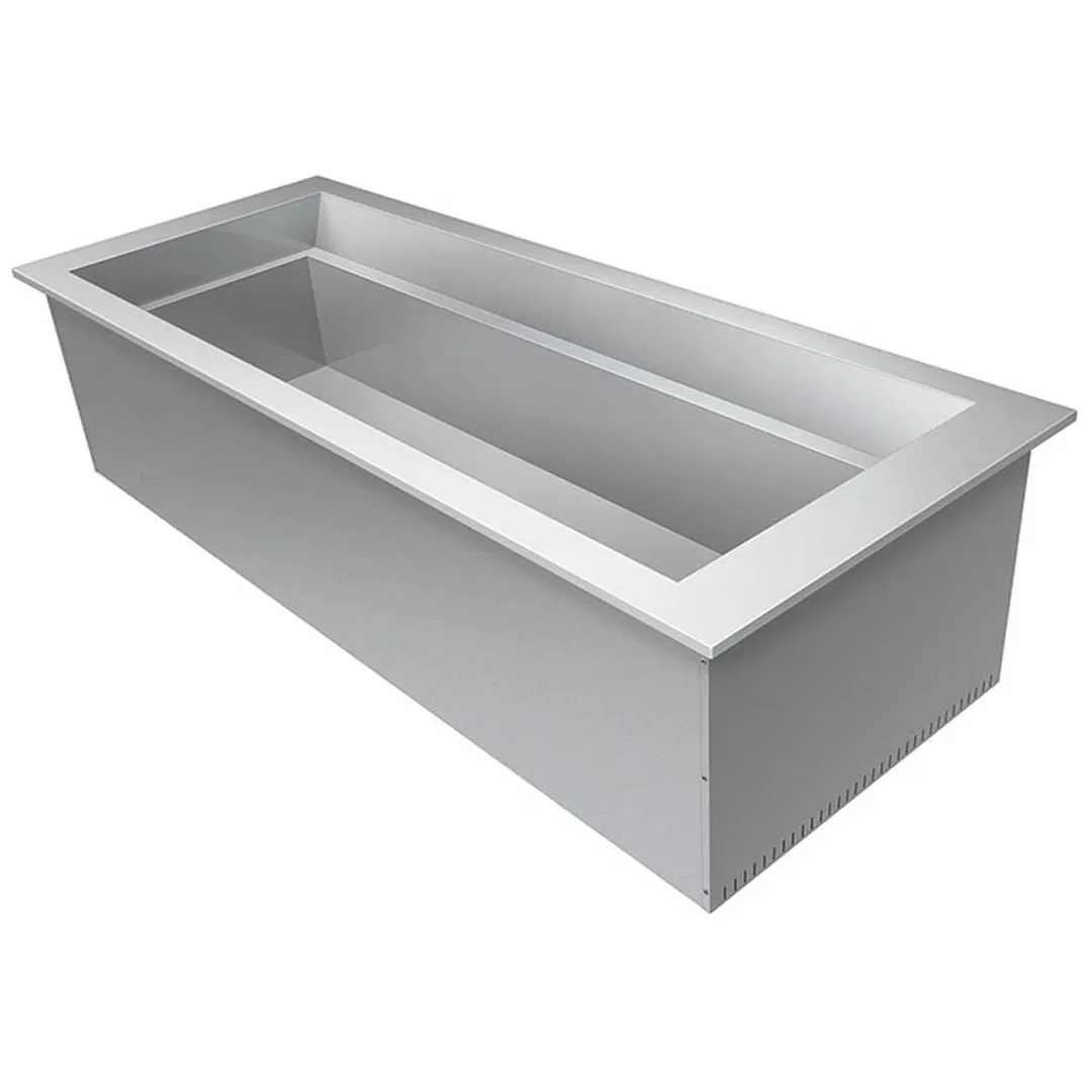 Hatco IWB-S1 Drop-In Slim Cold Food Unit, Iced Cold Pan, 27-1/16"L X 19"D