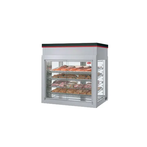 Hatco WFST-2X 32" Full Service Countertop Flav-R-Savor® Large Capacity Merchandising Cabinet, 4 Shelves