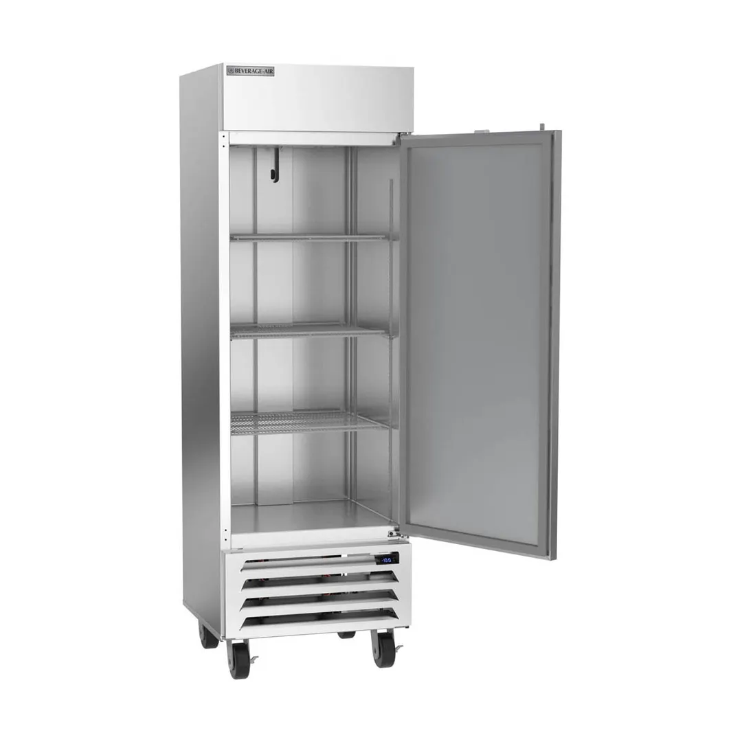 Beverage Air HBF19HC-1 27" One Section Reach-In Freezer w/ Solid Door, Stainless Steel, 18 cu. ft.