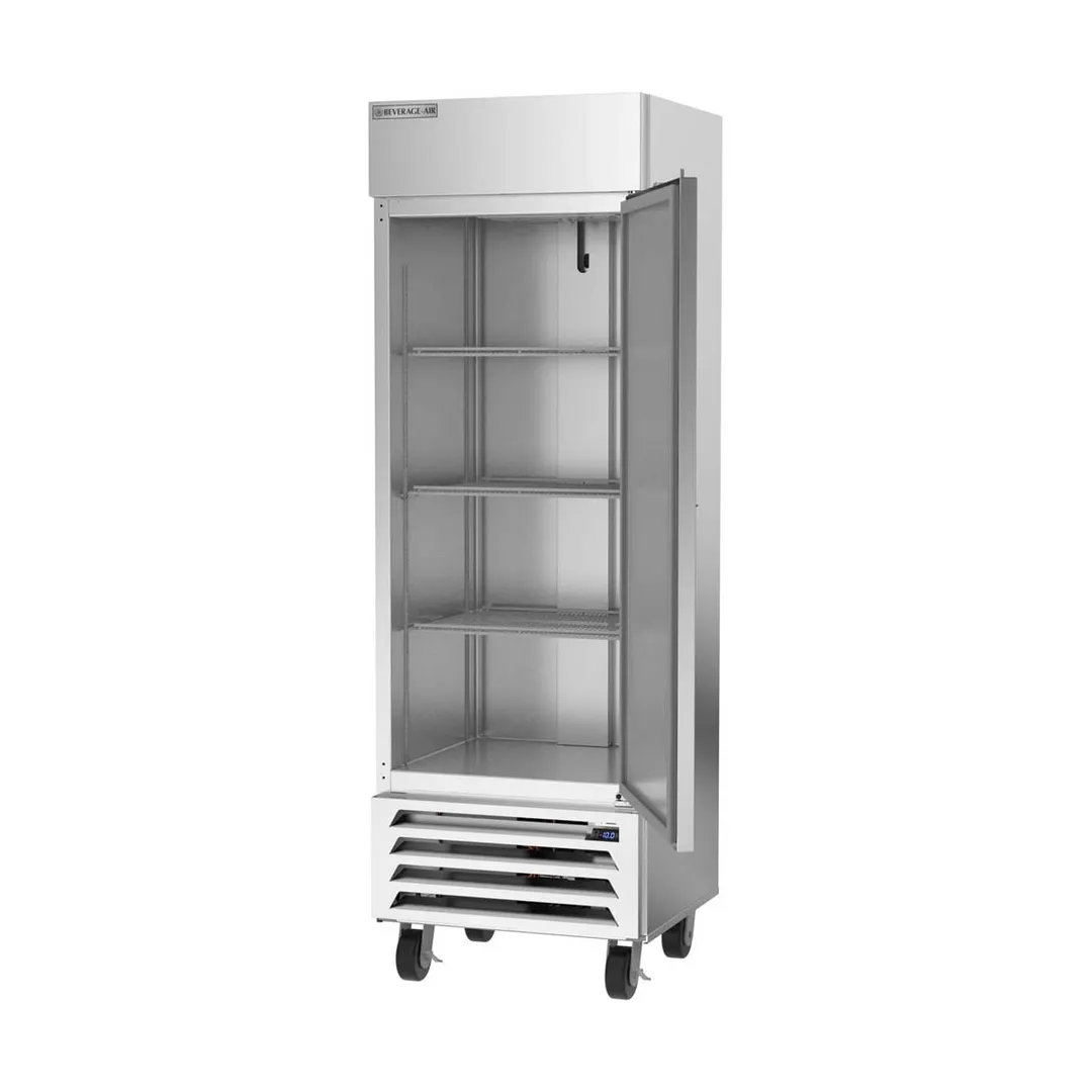 Beverage Air HBF19HC-1 27" One Section Reach-In Freezer w/ Solid Door, Stainless Steel, 18 cu. ft.