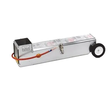 Henny Penny FS100.01 FS-100 Fryer Shortening Shuttle w/ 60-Lb Capacity, (2) 8" Wheels