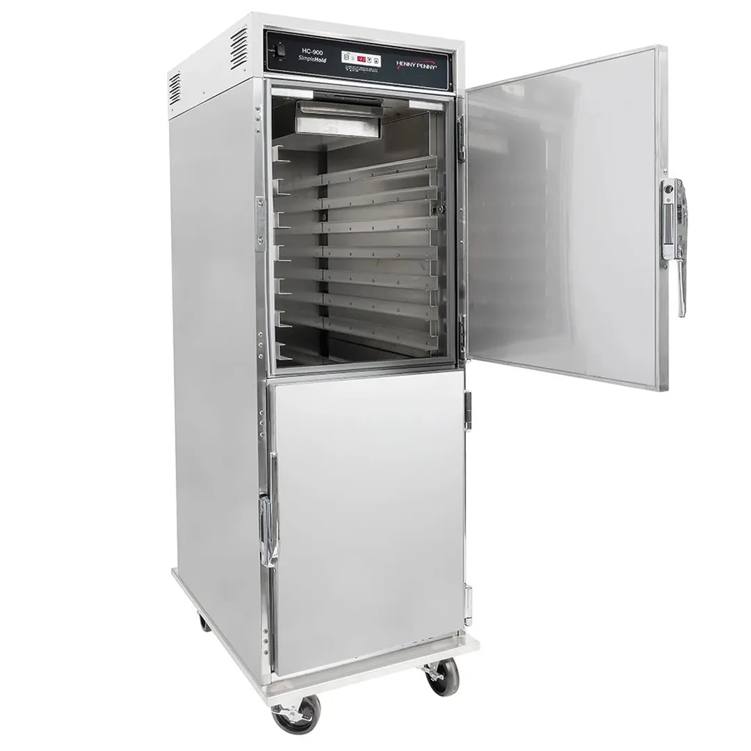 Henny Penny HHC900.37 Full-Size Heated Holding Cabinet,  SimpleHold Controls, 15 Shelf Runners