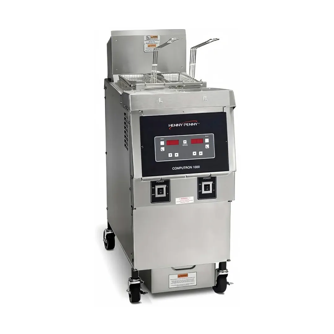 Henny Penny OFE321.11 17" Floor Model Electric Full Pot Fryer, 65 lbs