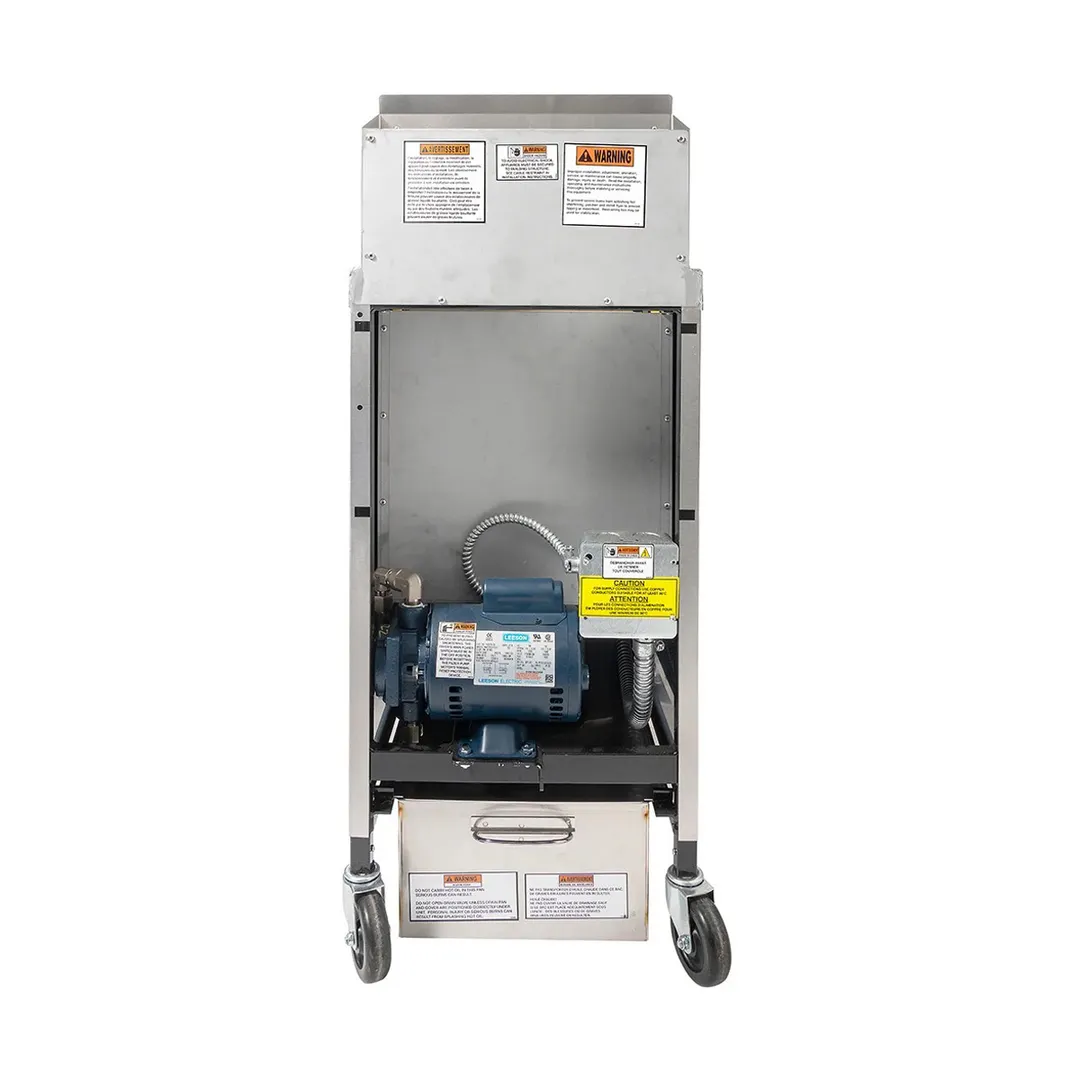 Henny Penny OFG321.01 17" Floor Model Gas Fryer, Natural Gas, 65 lb.