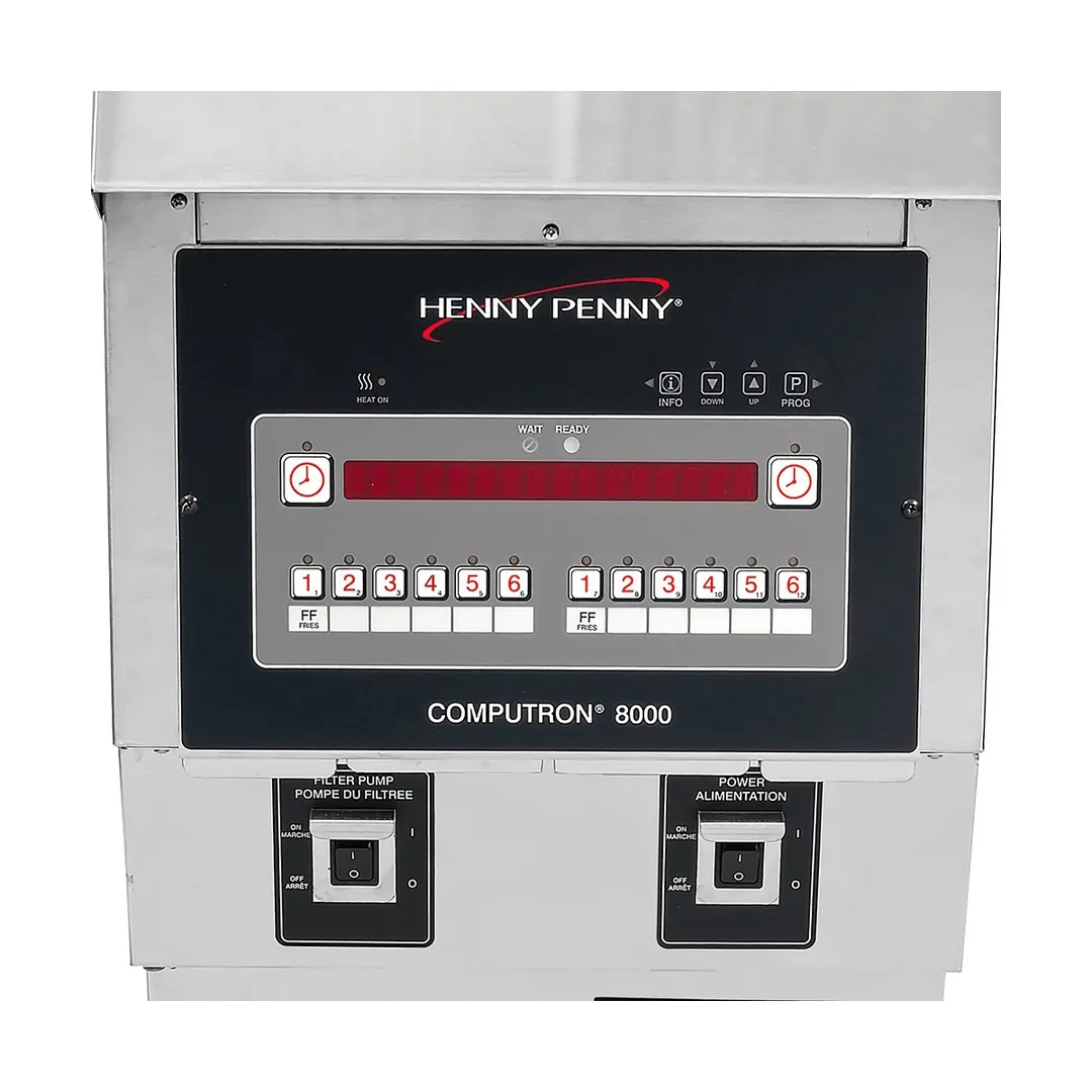 Henny Penny OFG321.01 17" Floor Model Gas Fryer, Natural Gas, 65 lb.