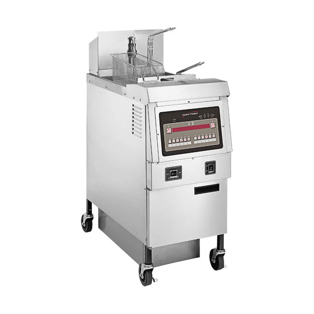 Henny Penny OFG321.06 Multiple Battery Gas Fryer w/ 1 Frypot, Built-In Filtration System, LP Gas