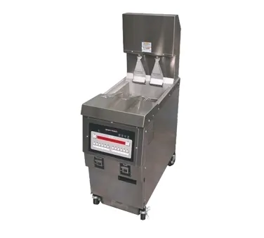 Henny Penny OGA321.0 17" Full Pot Floor Model Gas Fryer, 65 lbs, COMPUTRON 8000 Controls