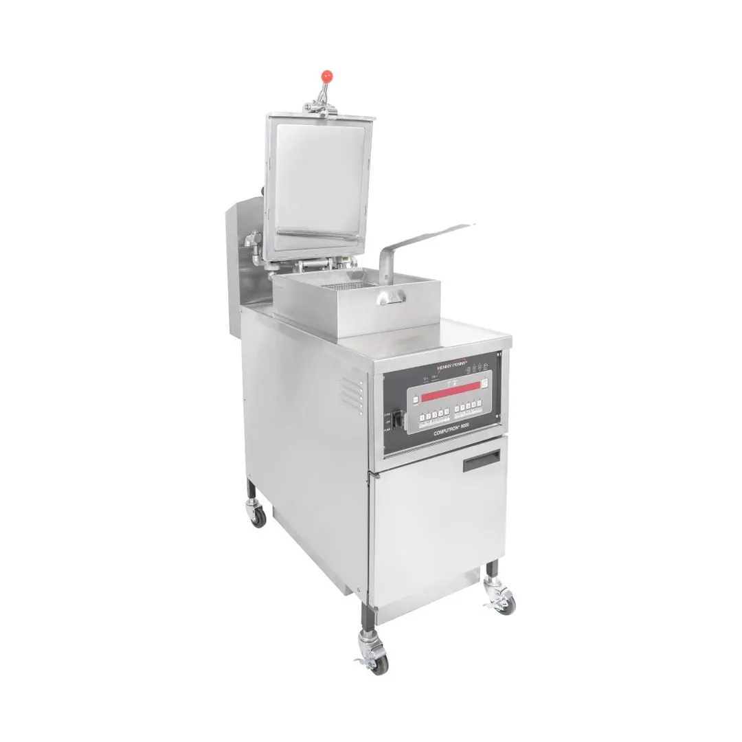 Henny Penny PFG600.03 Gas Pressure Fryer w/ 43-lb Oil Capacity, Rectangular Frypot, 12 PSI