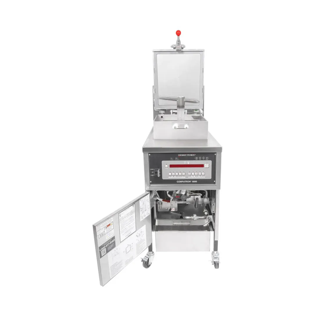 Henny Penny PFG600.05 Gas Pressure Fryer w/ 43-lb Oil Capacity, Rectangular Frypot, 12 PSI