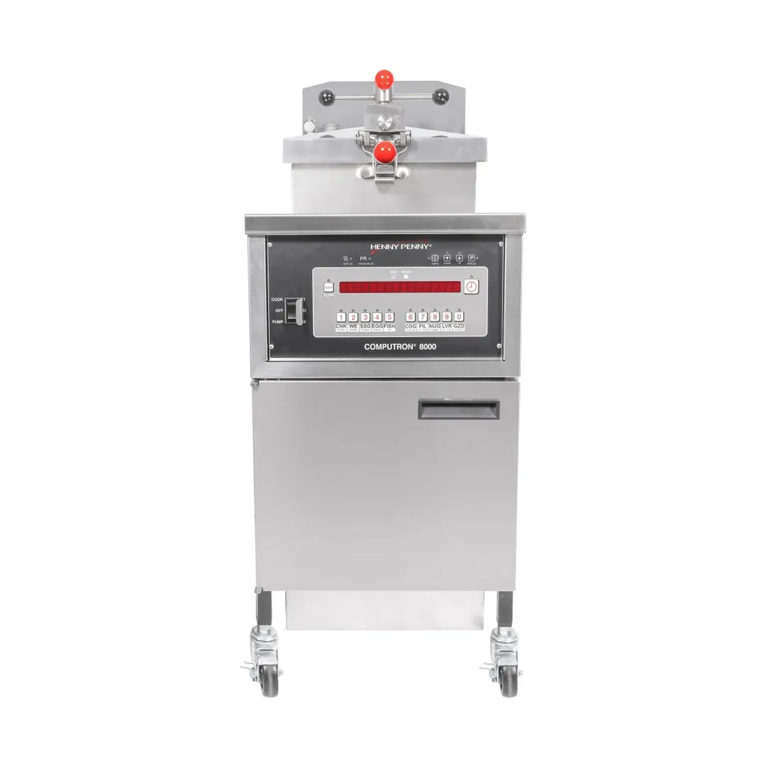 Henny Penny PFG600.07 Gas Pressure Fryer w/ 43-lb Oil Capacity, Rectangular Frypot, 12 PSI