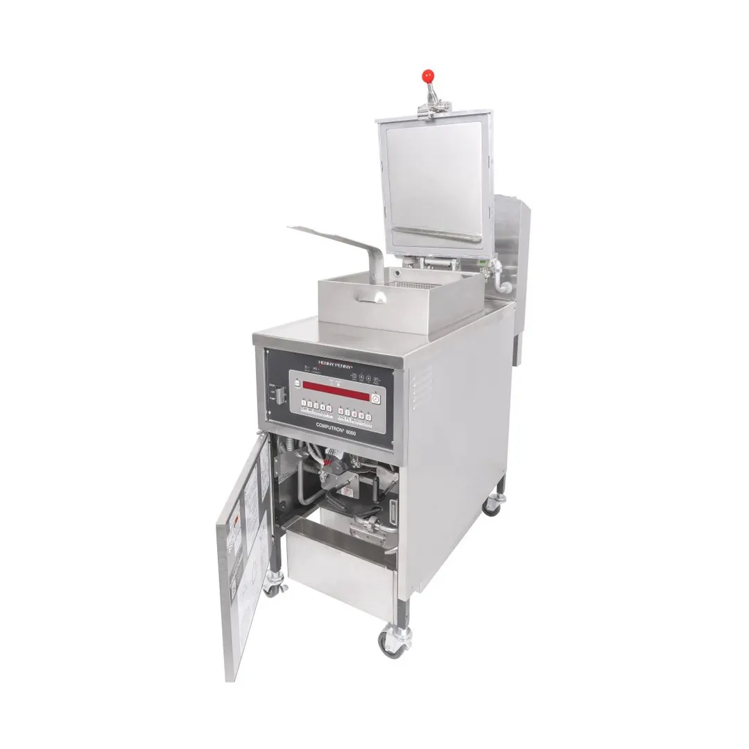 Henny Penny PFG600.07 Gas Pressure Fryer w/ 43-lb Oil Capacity, Rectangular Frypot, 12 PSI