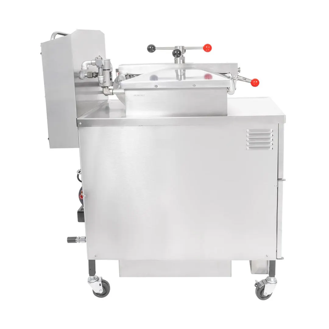 Henny Penny PFG600.07 Gas Pressure Fryer w/ 43-lb Oil Capacity, Rectangular Frypot, 12 PSI