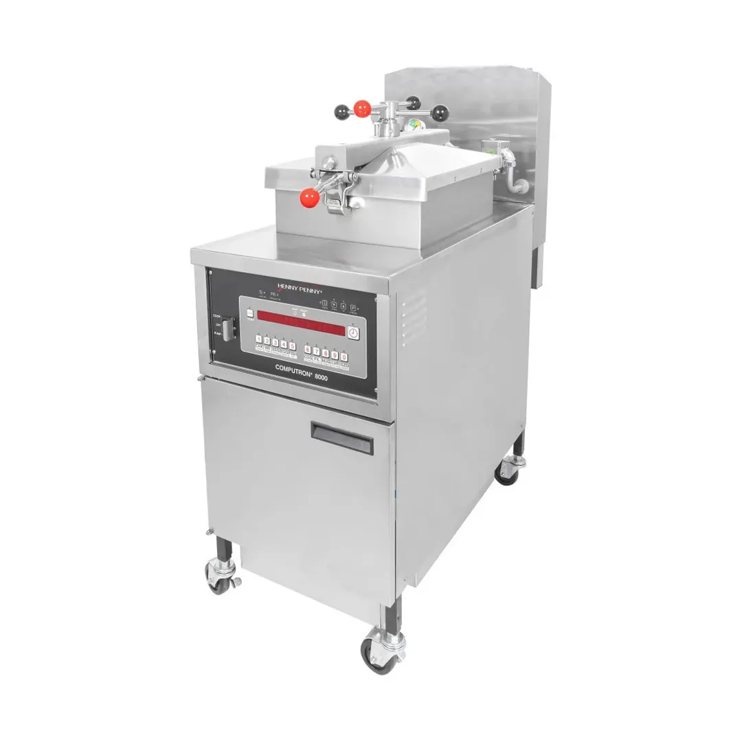 Henny Penny PFG600.18 Gas Pressure Fryer w/ 43-lb Oil Capacity, Rectangular Frypot, 12 PSI