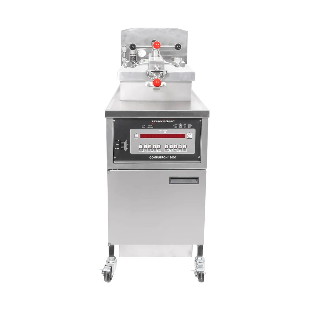 Henny Penny PFG600.19 Gas Pressure Fryer w/ 43-lb Oil Capacity, Rectangular Frypot, 12 PSI
