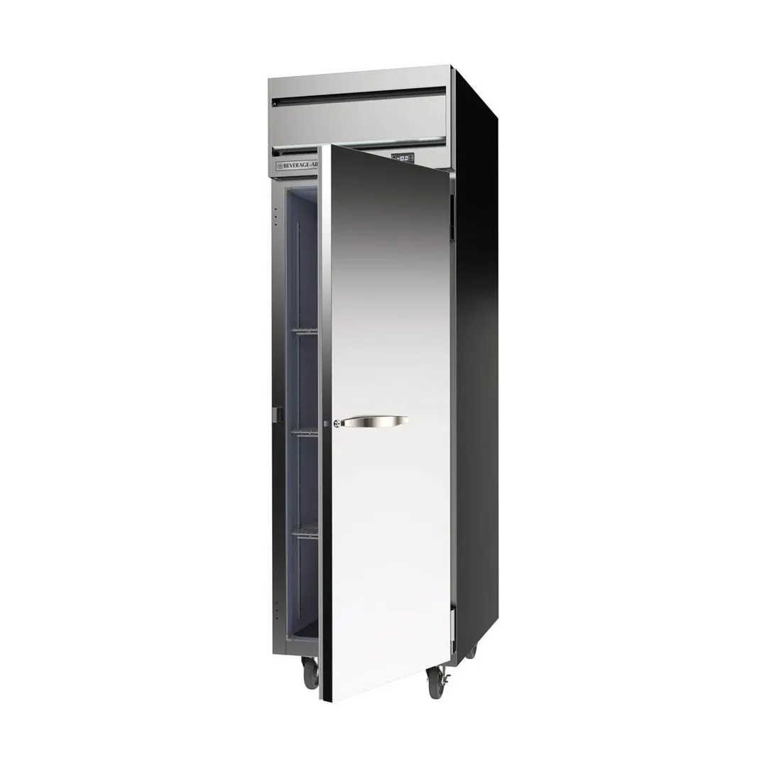 Beverage Air HFP1HC-1S 26" 1-Section Reach-In Freezer, Solid Door, Top Mounted, 21 cu. ft., Stainless Steel Front