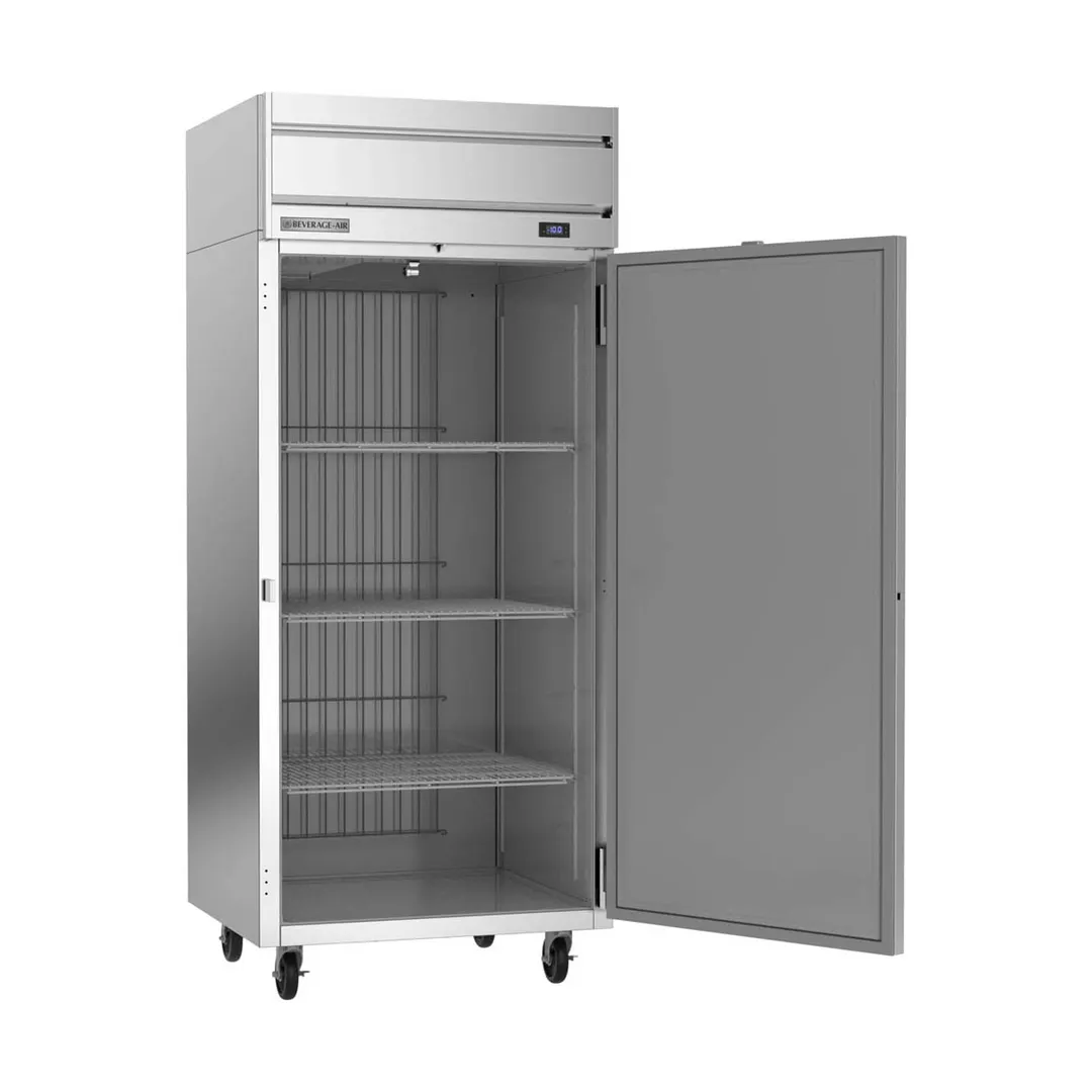 Beverage Air HFP1WHC-1S 35" 1-Section Reach-In Freezer, Solid Door, Top Mount, 30.76 cu. ft., Stainless Steel