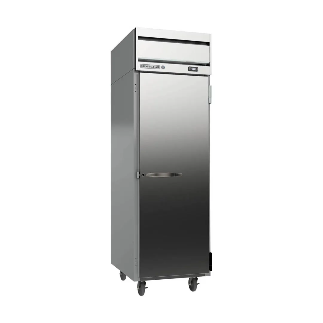 Beverage Air HFS1HC-1S 26" 1-Section Reach-In Freezer, Solid Door, Top Mounted, 21 cu. ft., Stainless Steel Front