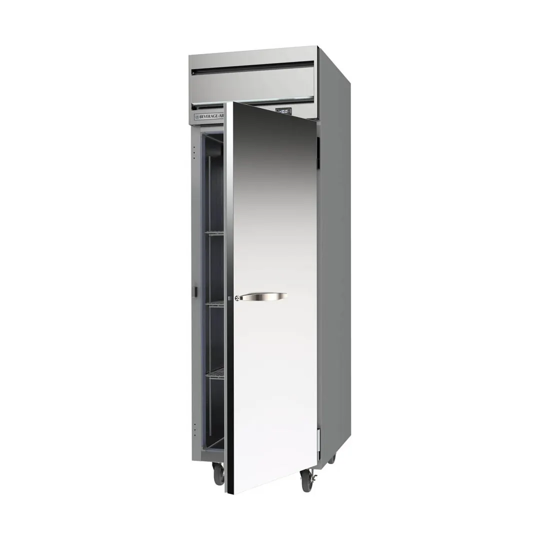 Beverage Air HFS1HC-1S 26" 1-Section Reach-In Freezer, Solid Door, Top Mounted, 21 cu. ft., Stainless Steel Front