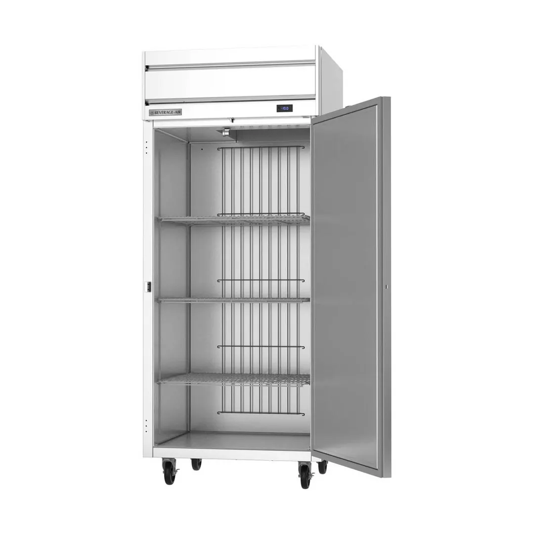 Beverage Air HFS1WHC-1S 35" 1-Section Reach-In Freezer, Solid Door, Top Mount, 30.76 cu. ft., Stainless Steel