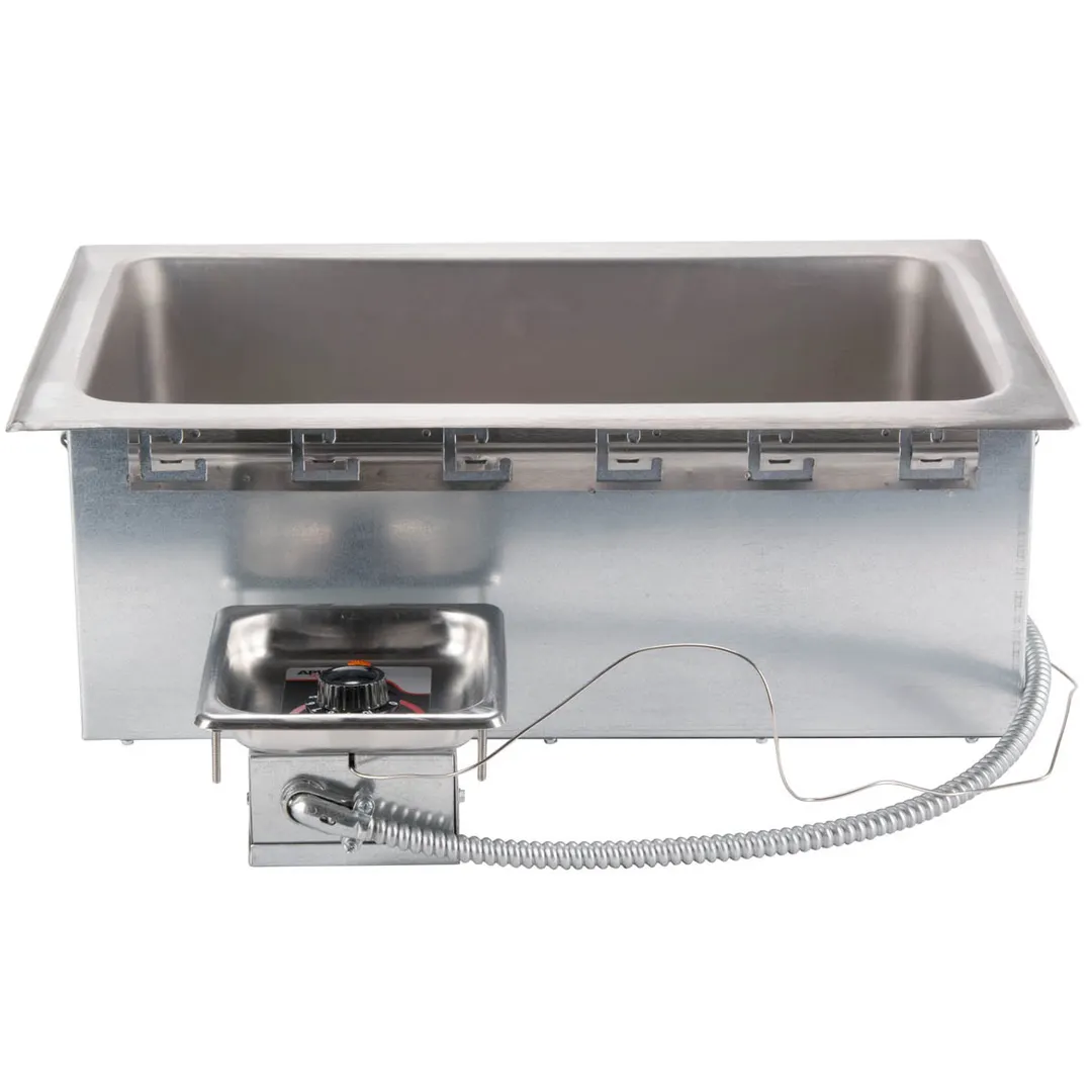 APW Wyott HFW-1TDS 15" Electric Drop-In Hot Food Well Unit, 12" x 20" Well, Insulated