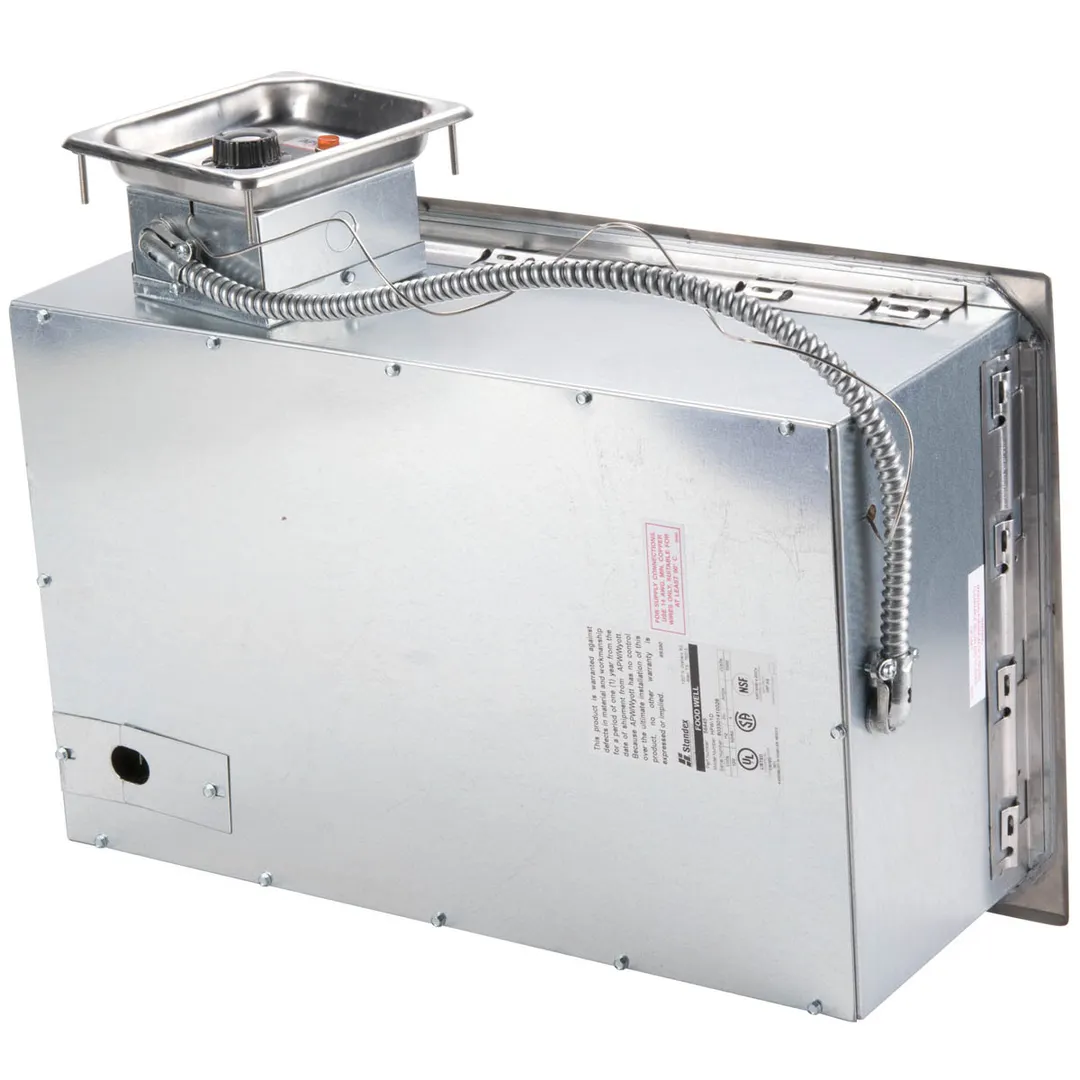 APW Wyott HFW-1TDS 15" Electric Drop-In Hot Food Well Unit, 12" x 20" Well, Insulated