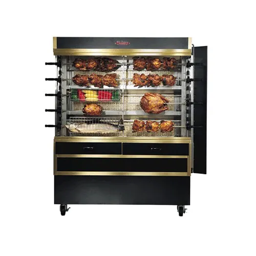 Hickory Industries N/45WDE+ Electric Rotisserie Oven 13-Spits in 2 Side-by-Side Rows
