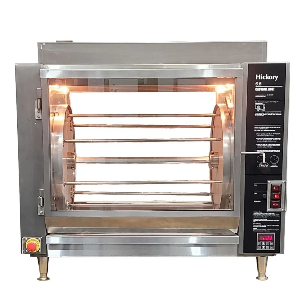 Hickory Industries N/6.5E Electric Rotisserie Oven, 7-Spits