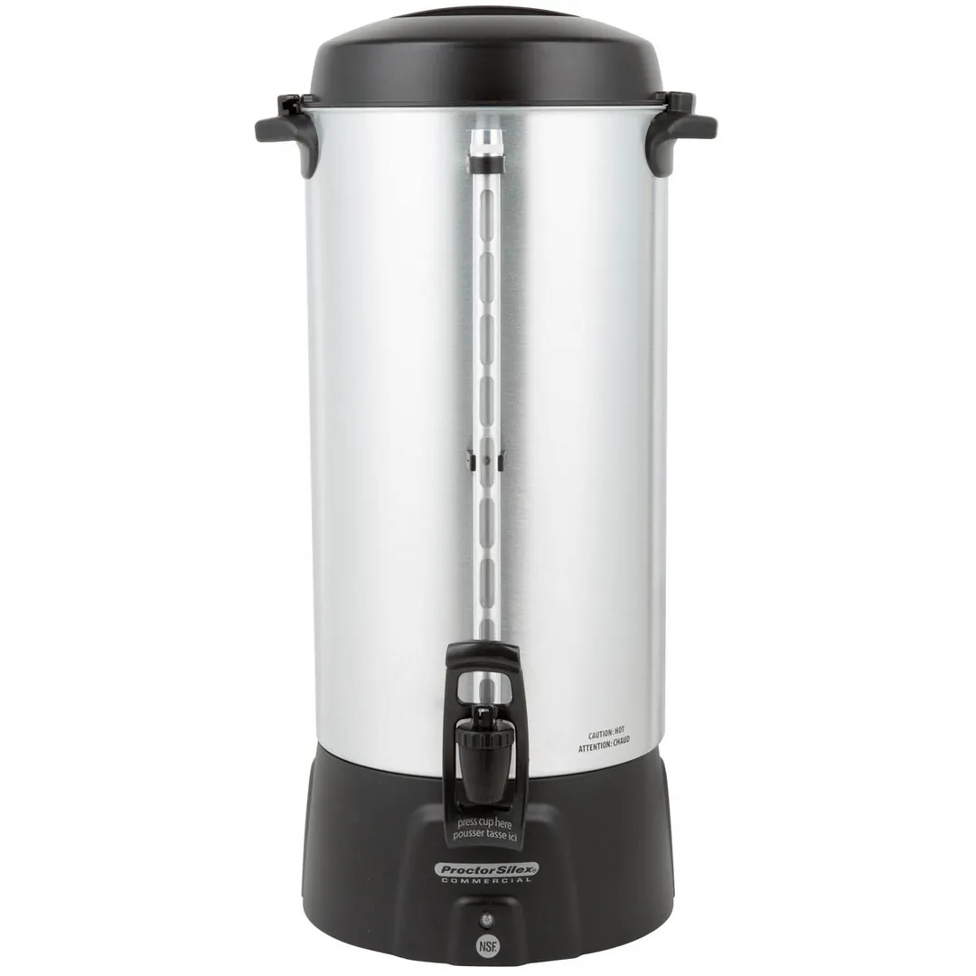 Hamilton Beach 45100R - Proctor-Silex® Coffee Urn,100 Cup Capacity with Dual Heaters / 1.090W - 120V