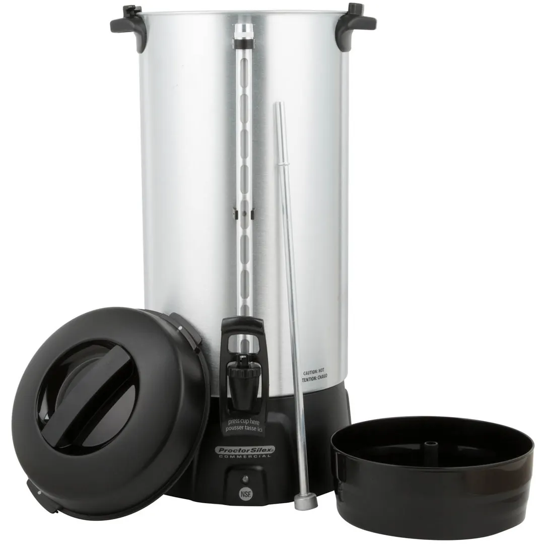 Hamilton Beach 45100R - Proctor-Silex® Coffee Urn,100 Cup Capacity with Dual Heaters / 1.090W - 120V
