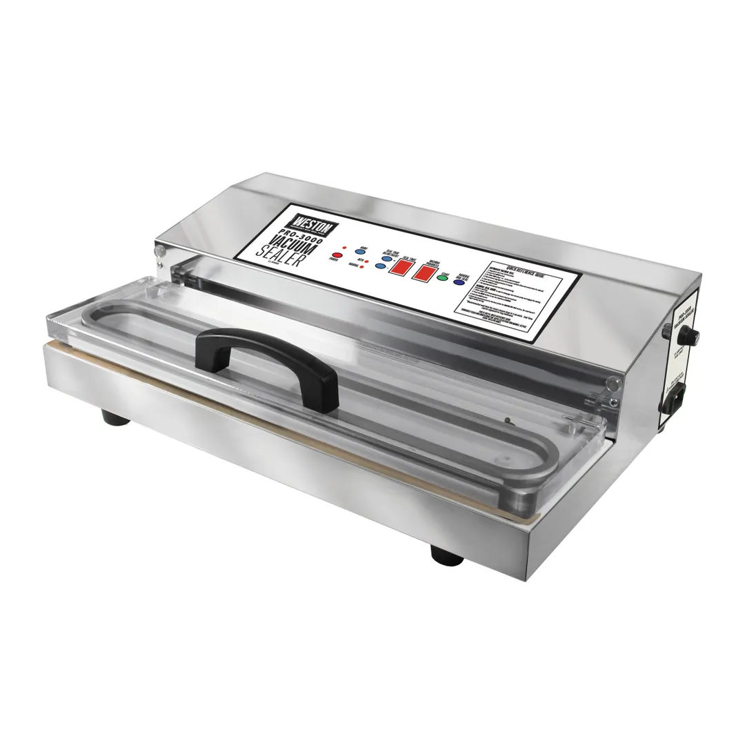 Hamilton Beach 65-0401-W Weston PRO-3000 Countertop External Vacuum Sealer with 15" Seal Bar