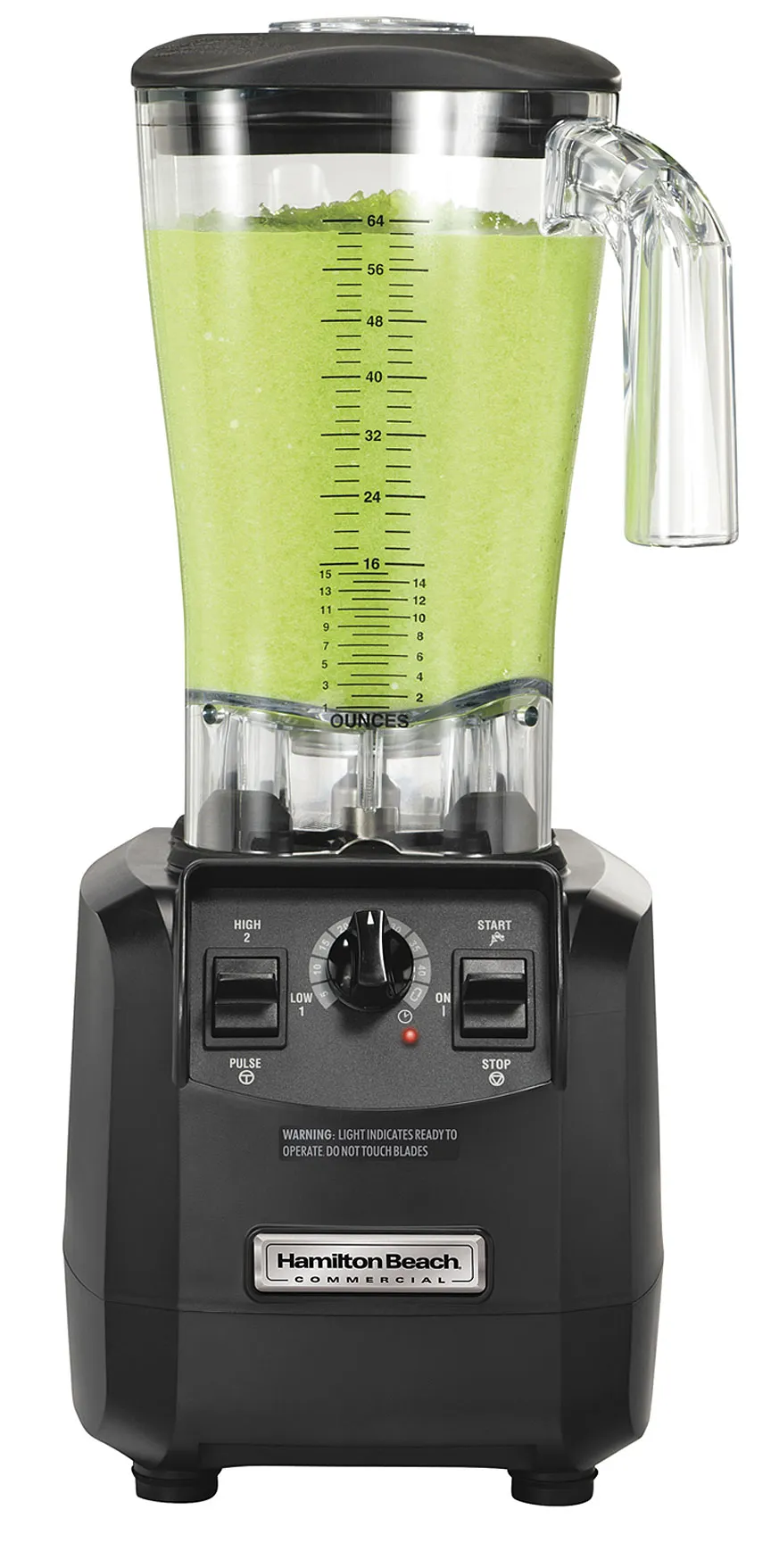 Hamilton Beach HBH550R Furry Blender, 64 Oz. Capacity, Variable Speed, High/Low