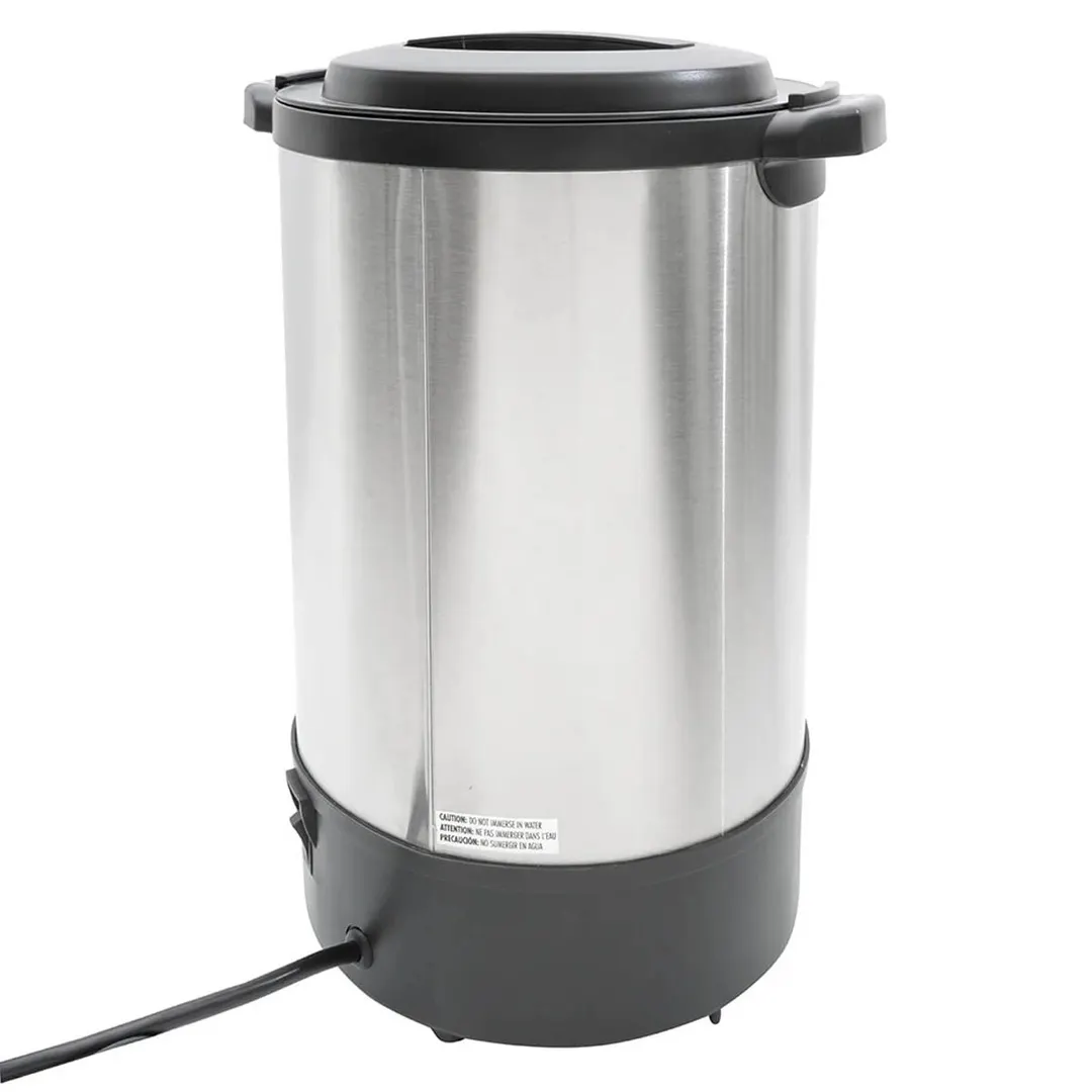Hamilton Beach HCU040S - Coffee Urn, 40 Cup Capacity, Double Wall Insulation, 1.44kW - 120V