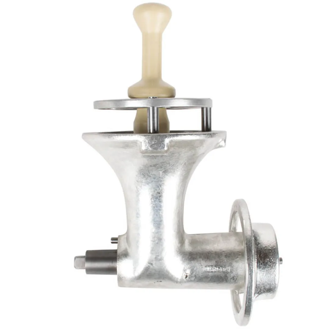 Hobart 22C/E-FS5PLT Funnel Throat Chop End Assy for #22 Hub Tin Cylinder Auger Knife 5 Carbon Steel Grind Plates