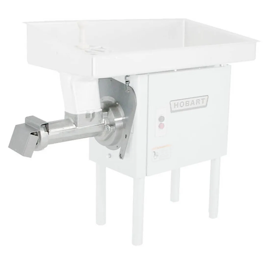 Hobart 46END-5PLT #46 Grinder End, Tinned Feed Stomper, Stay Sharp Alloy Knife, 1/8"-1/2" Stay Sharp Plate Set