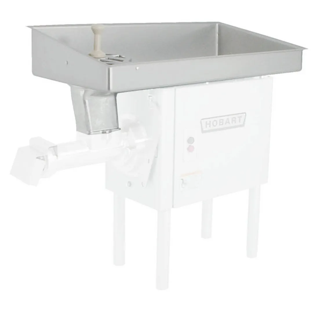 Hobart 46PAN-SSTR/H Stainless Steel Pan, Right to Left, Meat Grinder Attachment, 3.5" Diameter, 1.5" Depth