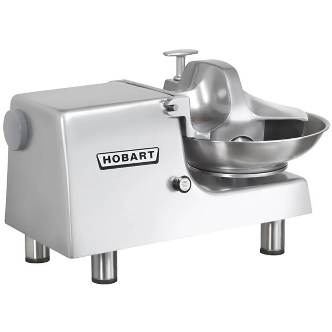 Hobart 84145-1 5 lbs Buffalo Chopper Food Processor with #12 HUB, 14" Diameter Bowl, 1/2 hp