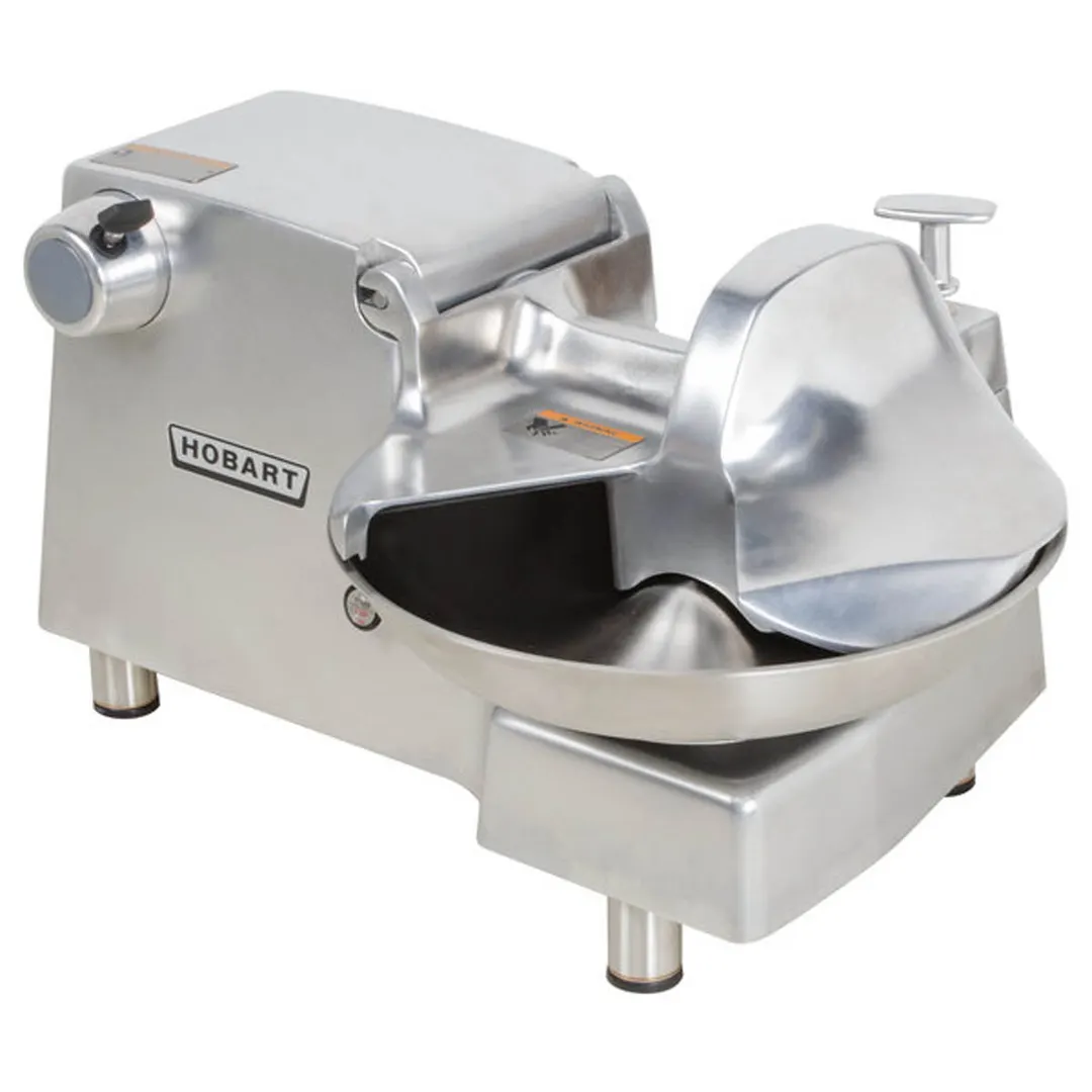 Hobart 84186-1 15 lbs Buffalo Chopper Food Processor with #12 Hub, 18" Diameter Bowl, 1 hp