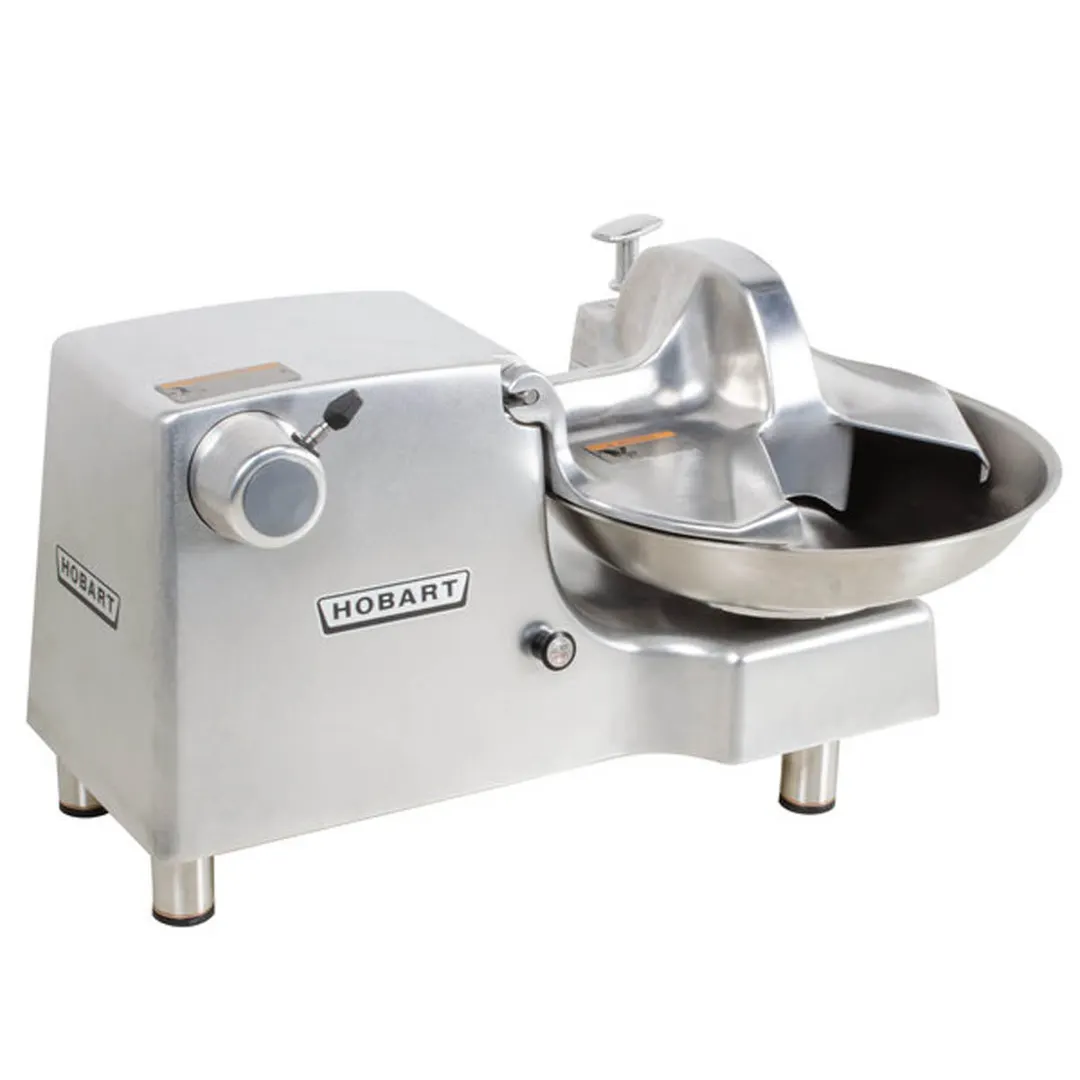 Hobart 84186-2 15 lbs Buffalo Chopper Food Processor with 18" Diameter Bowl, 1 hp