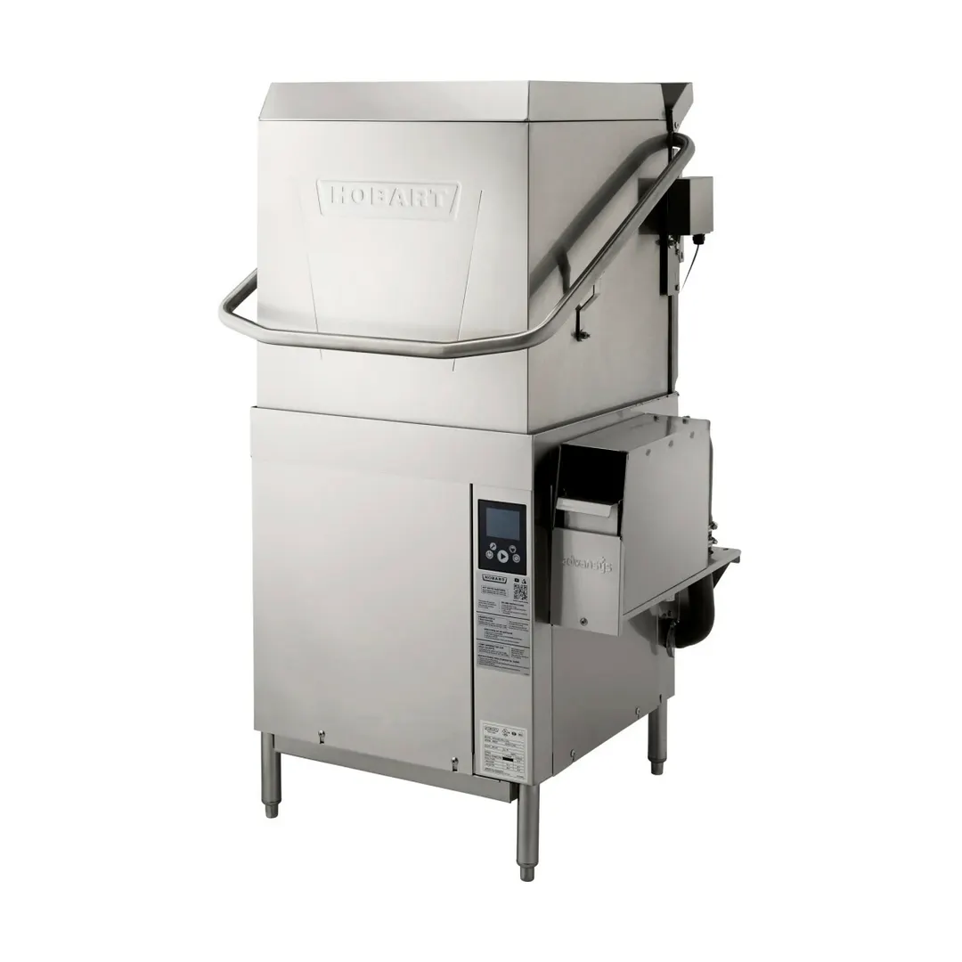 Hobart AM16VL-ADV-2 36.5" Door Type Ventless Dishwasher, 40 RPH - 26.8 Gal/Hr - High Temp w/Booster
