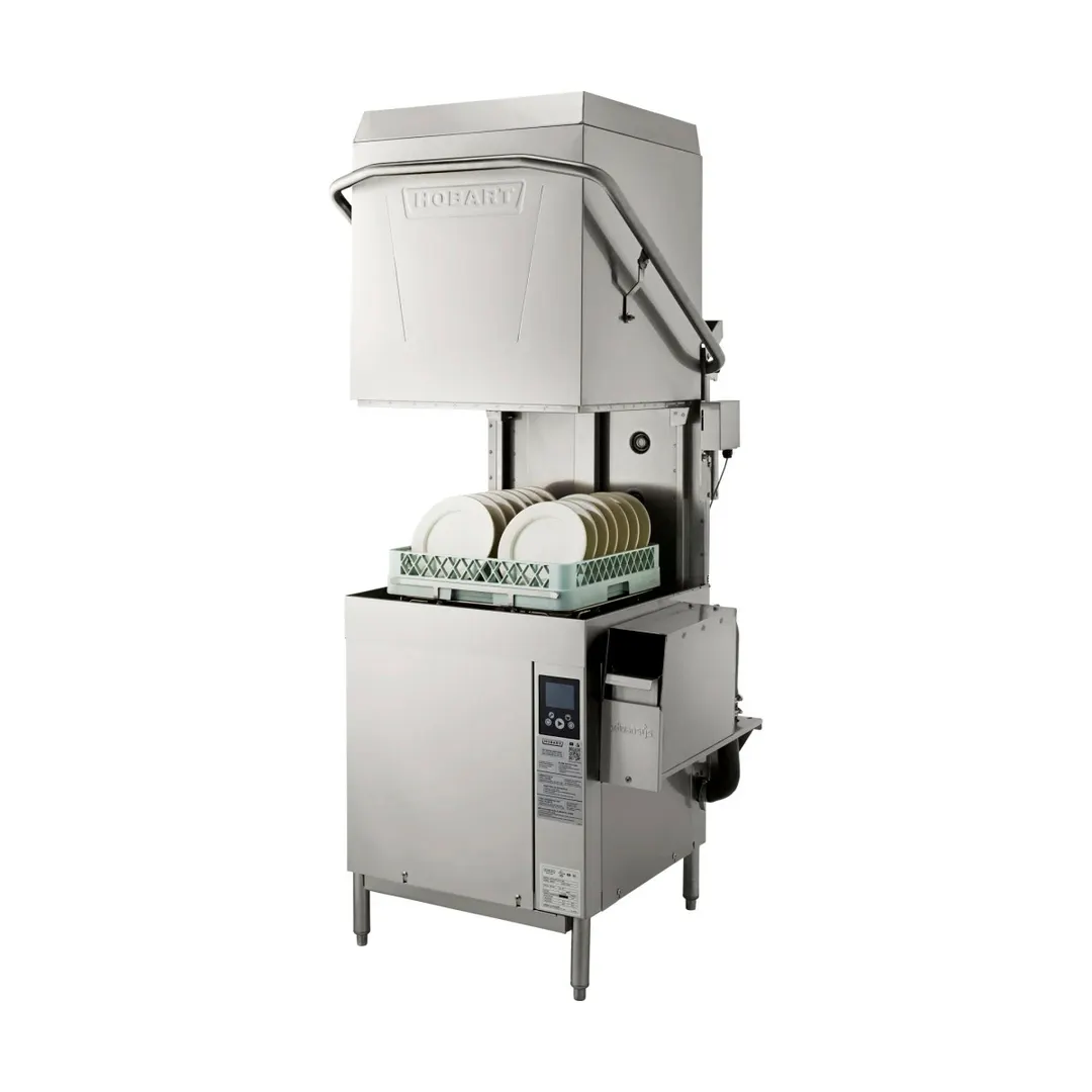 Hobart AM16VL-ADV-2 36.5" Door Type Ventless Dishwasher, 40 RPH - 26.8 Gal/Hr - High Temp w/Booster